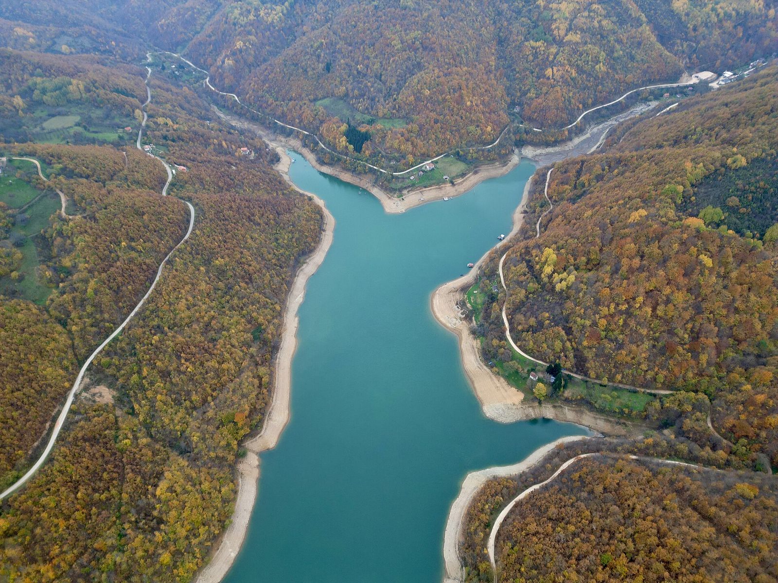 Lake Ujmani from the air